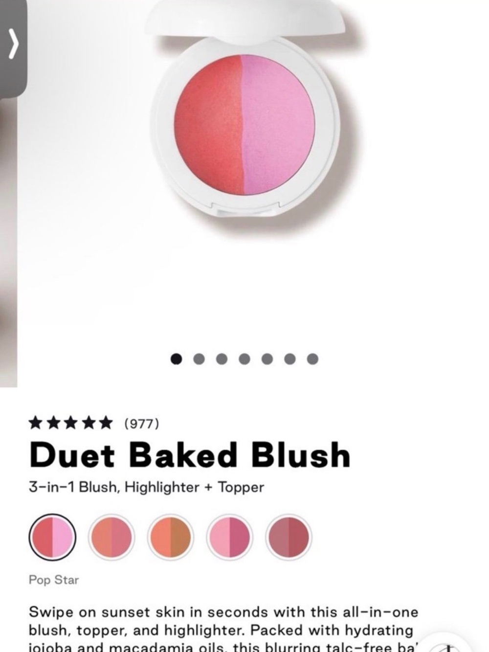 Duet Baked Blush — Pink & Coral DUO NIB